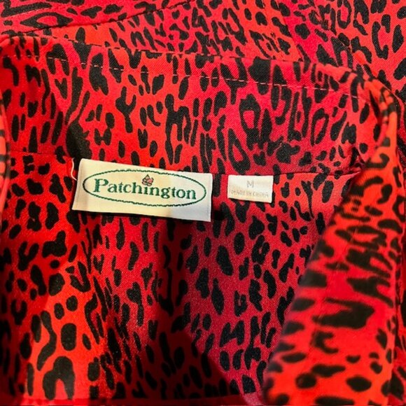 Patchington Red & Black Fully Lined 3/4 Sleeve Jacket Size M - Picture 9 of 9